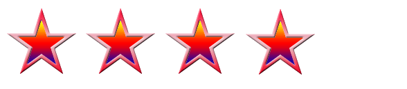 Positive Kundenbewertung mit 5 Sternen, maximale Punktzahl 5 Sterne